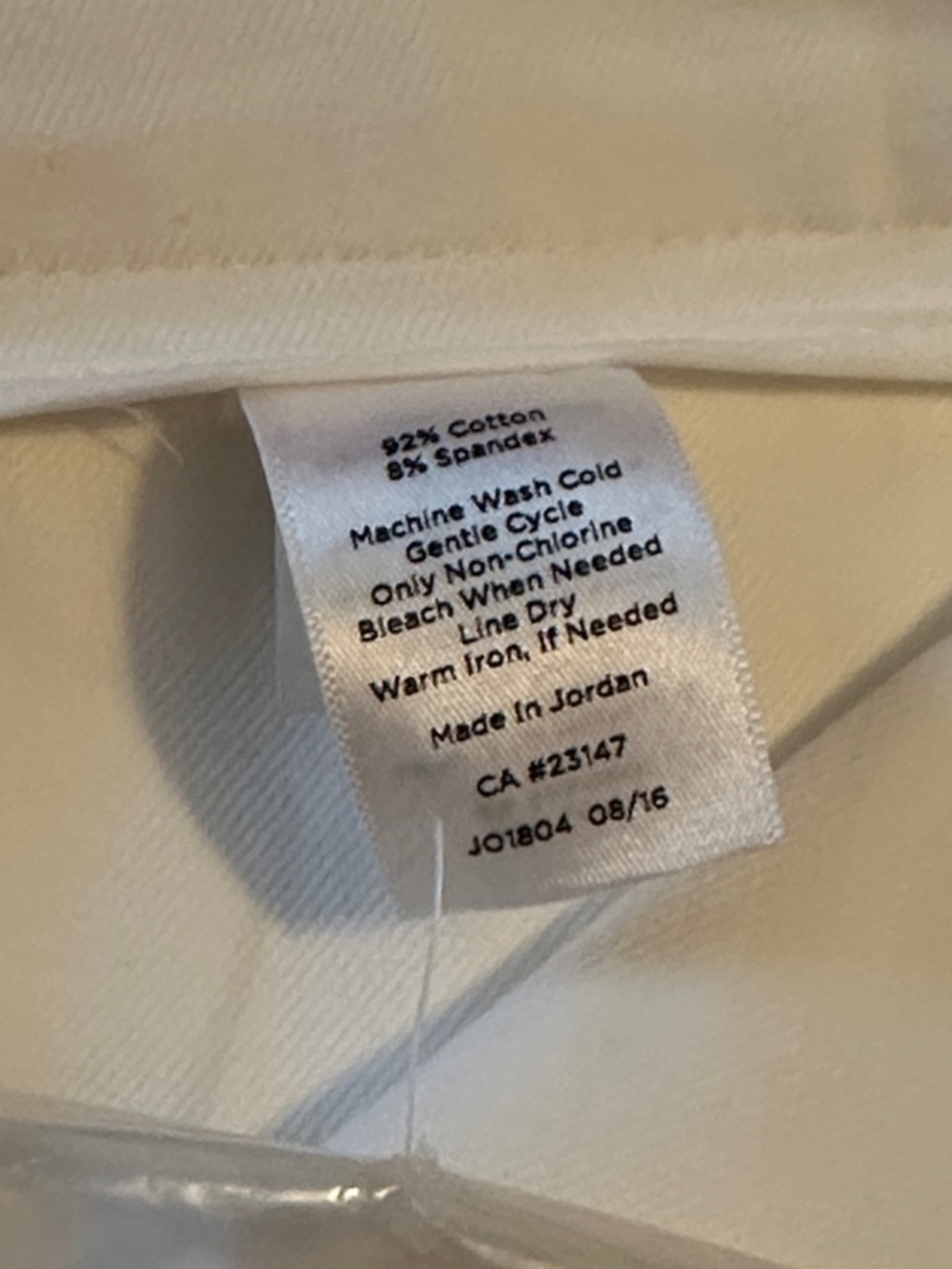 Talbots Size 10 White Trousers(0011) - Picture 4 of 6